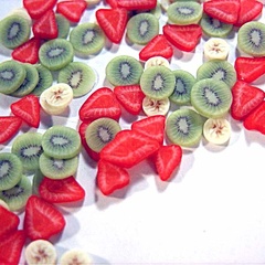 Image of Exotic Fruit Slices (banana)