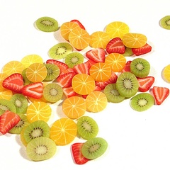 Image of Exotic Fruit Slices (orange)